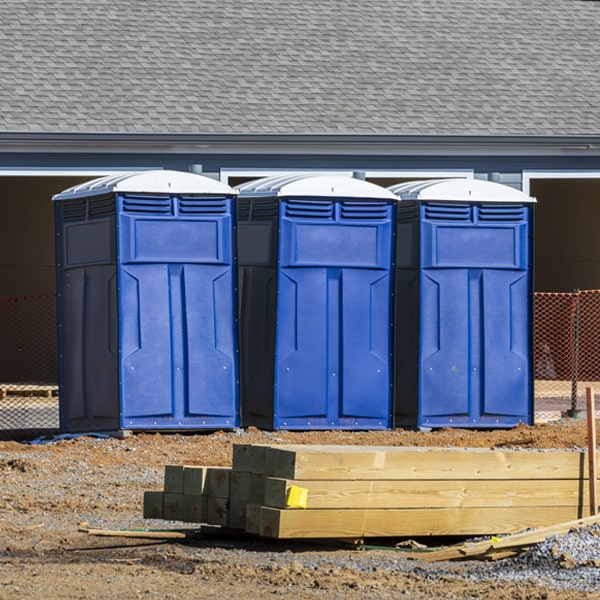 are there any restrictions on what items can be disposed of in the porta potties in Rankin TX